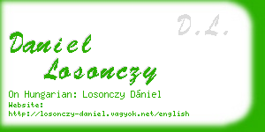 daniel losonczy business card